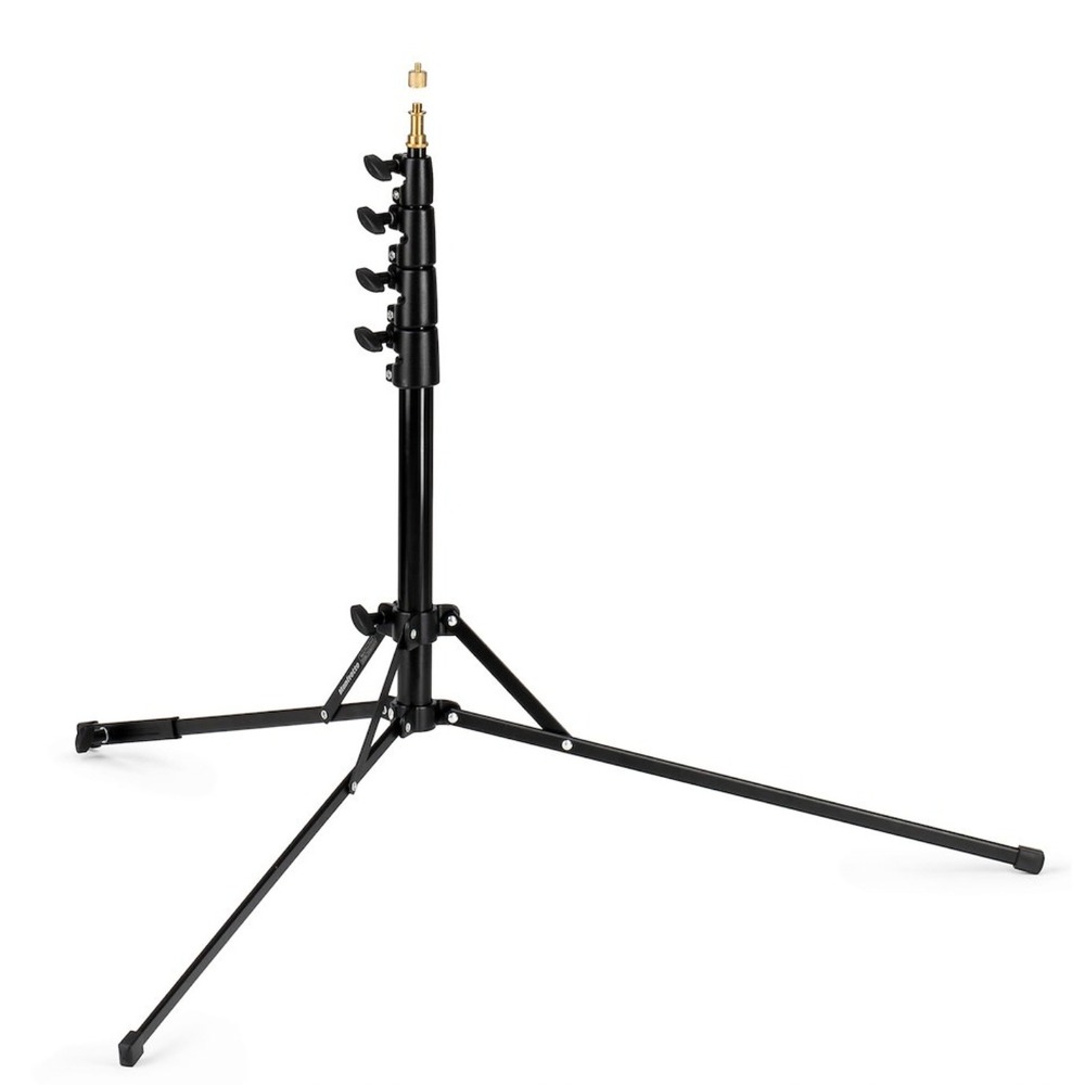 Manfrotto Nano Plus Stand 5002BL Black Aluminum Light Stand Portable Photography